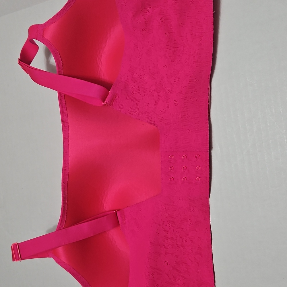 Aerie Smoothez Women's Pink Full Coverage Seamless High Waisted Bra Size XXL - Picture 6 of 16